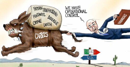 Cartoon of the Day: Mayorkas’s Border by A. F. Branco