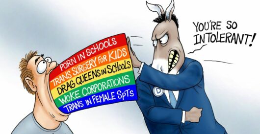 Cartoon of the Day: Push Comes to Shove by A. F. Branco