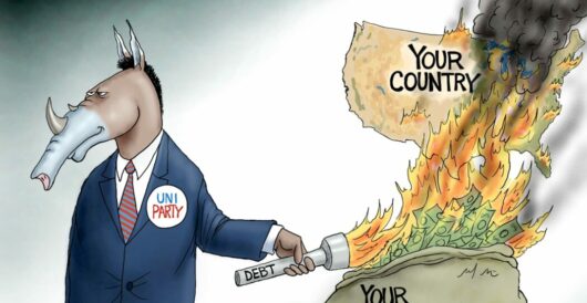 Cartoon of the Day: Swamp Thing Party by A. F. Branco