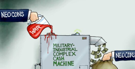 Cartoon of the Day: Blood Money by A. F. Branco