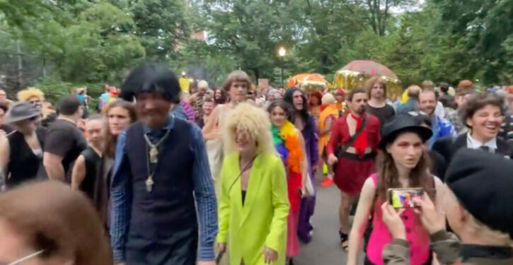 New York City LGBT Activists Chant ‘We’re Coming For Your Kids’