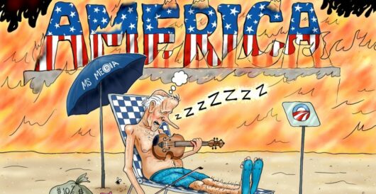 Cartoon of the Day: Sleepy Crooked Joe by A. F. Branco