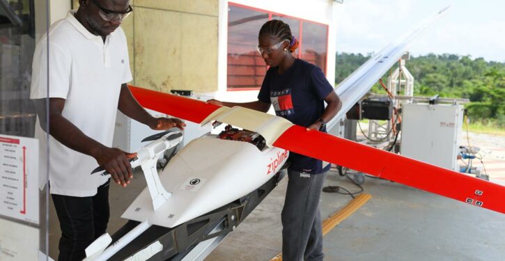 Drones save lives by increasing child immunization rates