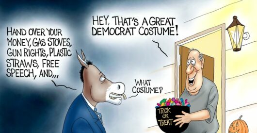 Cartoon of the Day: All Trick No Treat by A. F. Branco
