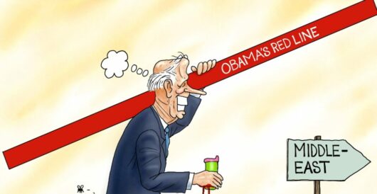 Cartoon of the Day: Red-Line On the March by A. F. Branco