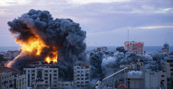 Israel Steps Up Strikes On Gaza City