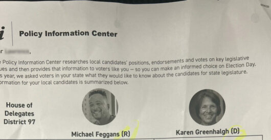 Progressives play dirty trick in Virginia elections, telling Republicans that the Democratic candidate is a Republican by LU Staff