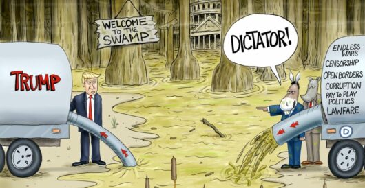 Cartoon of the Day: Swamp Wars by A. F. Branco