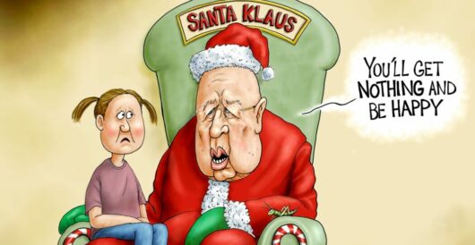 Cartoon of the Day: Christmas Reset by A. F. Branco