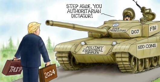 Cartoon of the Day: He’s In The Way by A. F. Branco