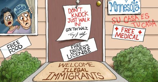 Cartoon of the Day: Welcome Mat by A. F. Branco