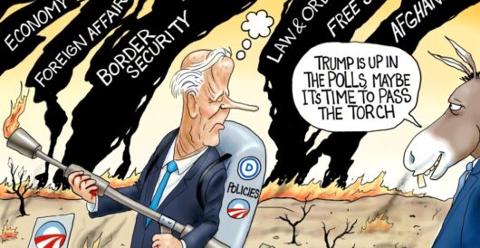 Cartoon of the Day: The Torchbearer by A. F. Branco