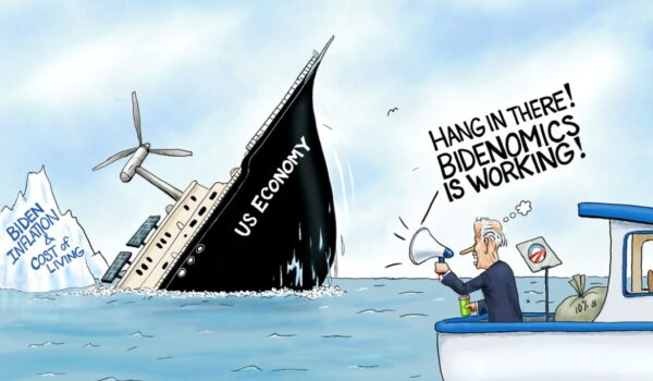 Cartoon of the Day: Ship Sliding Away by A. F. Branco