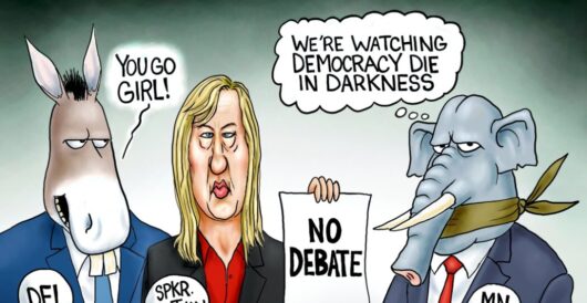 Cartoon of the Day: The Silenced Minority by A. F. Branco