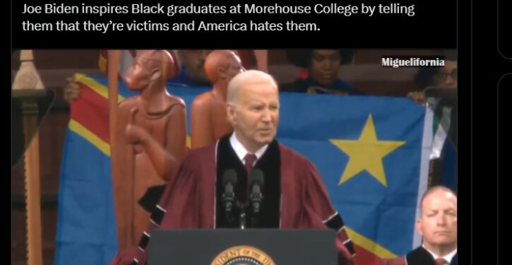 Biden Falsely Tells College Grads Cops Are Killing ‘Black Men’ In The Streets