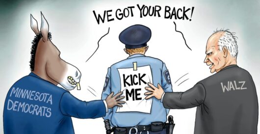 Cartoon of the Day: Walz Across The People by A. F. Branco