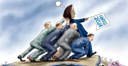 Cartoon of the Day: Team Kamala by A. F. Branco