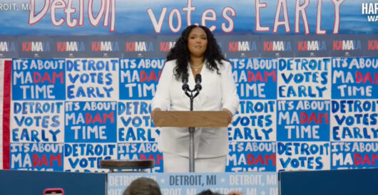 Lizzo Tells Swing State Voters To Support Kamala So That ‘Whole Country Will Be Like Detroit’ by Daily Caller News Foundation