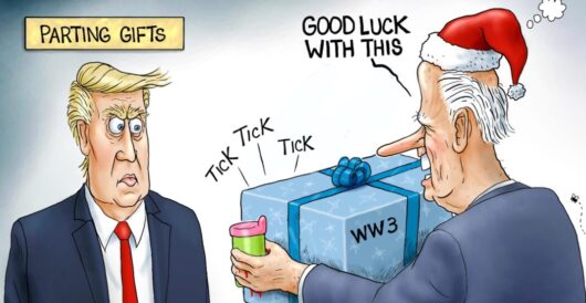 Cartoon of the Day: Parting Gift by A. F. Branco