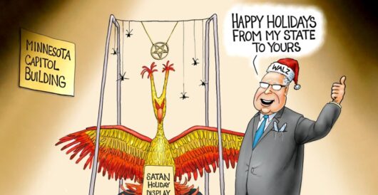 Cartoon of the Day: Devil’s Advocate (with commentary beneath cartoon) by A. F. Branco