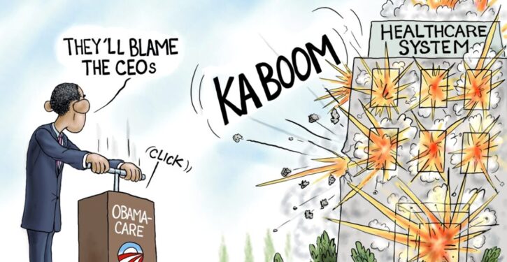 Cartoon of the Day: O-Booma (with commentary below cartoon)