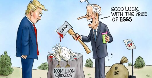 Cartoon of the Day: Sunny Side Down (with commentary) by A. F. Branco