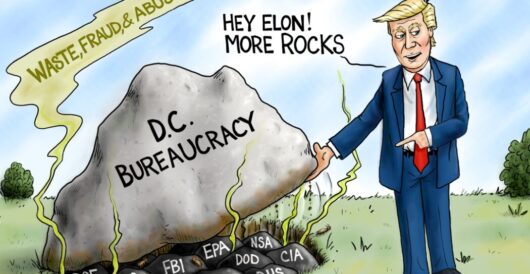 Cartoon of the Day: Leave No Stone Unturned (with commentary) by A. F. Branco