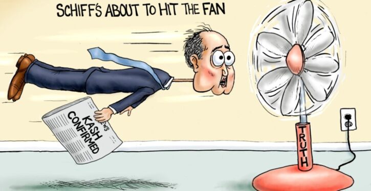 Cartoon of the Day: Schiff Outta Luck? (with commentary)