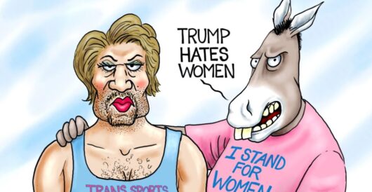 Cartoon of the Day: Man Up, Girl (with commentary) by A. F. Branco