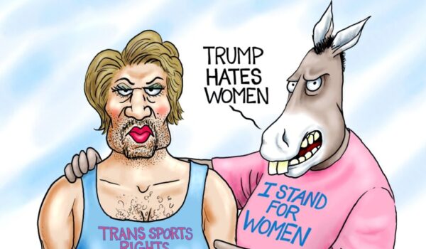 Cartoon of the Day: Man Up, Girl (with commentary) by A. F. Branco