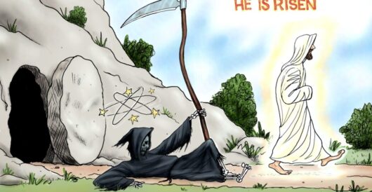 Cartoon of the Day: He is Risen (with related news) by A. F. Branco