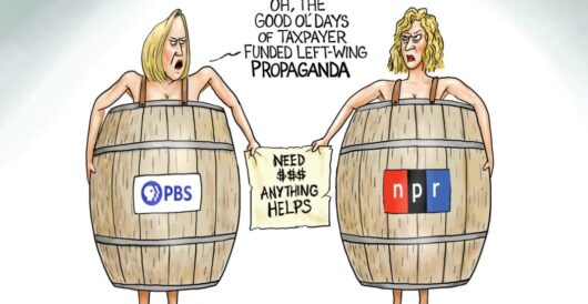 Cartoon of the Day: Defund Fake News by A. F. Branco