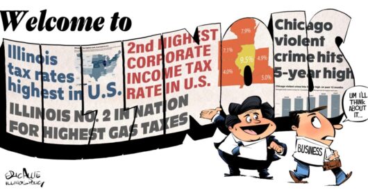 Cartoons from the Illinois Policy Institute by LU Staff