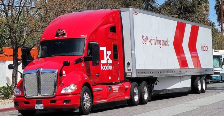 Fully driverless trucks are now on the road in Texas
