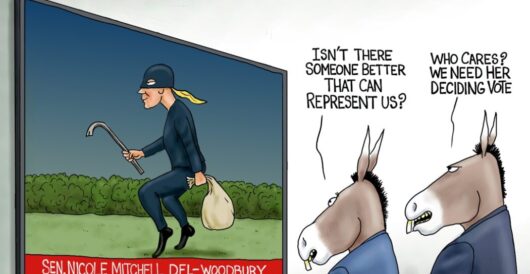 Cartoon of the Day: Thief In The Night by A. F. Branco