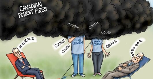 Cartoon of the Day: Smoke Out by A. F. Branco