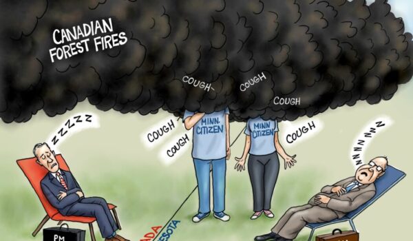 Cartoon of the Day: Smoke Out by A. F. Branco