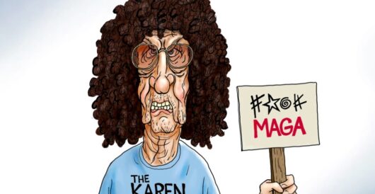Cartoon of the Day: Shock Jock Down by A. F. Branco