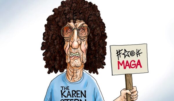 Cartoon of the Day: Shock Jock Down by A. F. Branco
