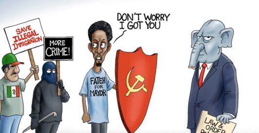 Cartoon of the Day: Pro-Crime Candidate by A. F. Branco