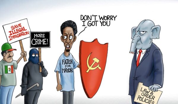 Cartoon of the Day: Pro-Crime Candidate by A. F. Branco