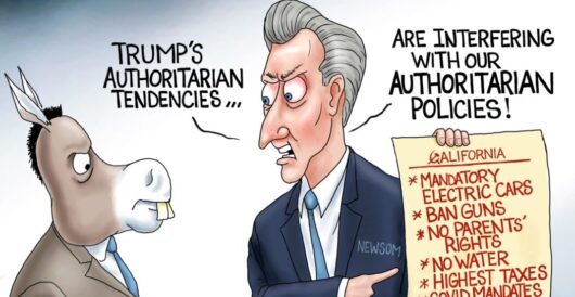 Cartoon of the Day: Anti-Trump Authoritarian by A. F. Branco