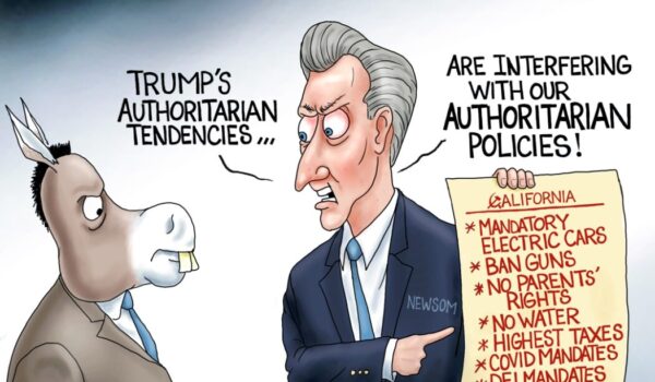 Cartoon of the Day: Anti-Trump Authoritarian by A. F. Branco