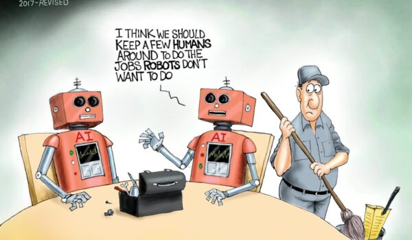 Cartoon of the Day: Humans Beware by A. F. Branco