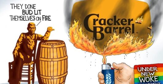 Cartoon of the Day: Woke Is No Joke by A. F. Branco