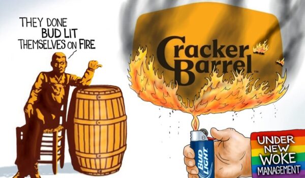 Cartoon of the Day: Woke Is No Joke by A. F. Branco