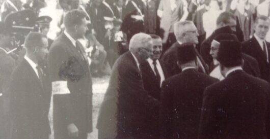 Photo of the Day: My Grandfather Meeting the King of Libya by Hans Bader