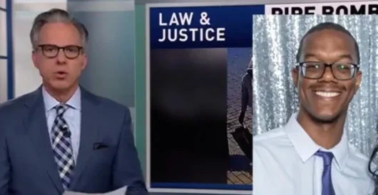 Jake Tapper Incorrectly Calls J6 Bomb Suspect ‘A White Man’ by Daily Caller News Foundation