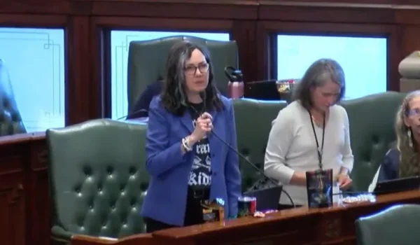 Blue-Haired Lesbian Lawmaker Tries To Stop Police From Solving Crimes by Daily Caller News Foundation